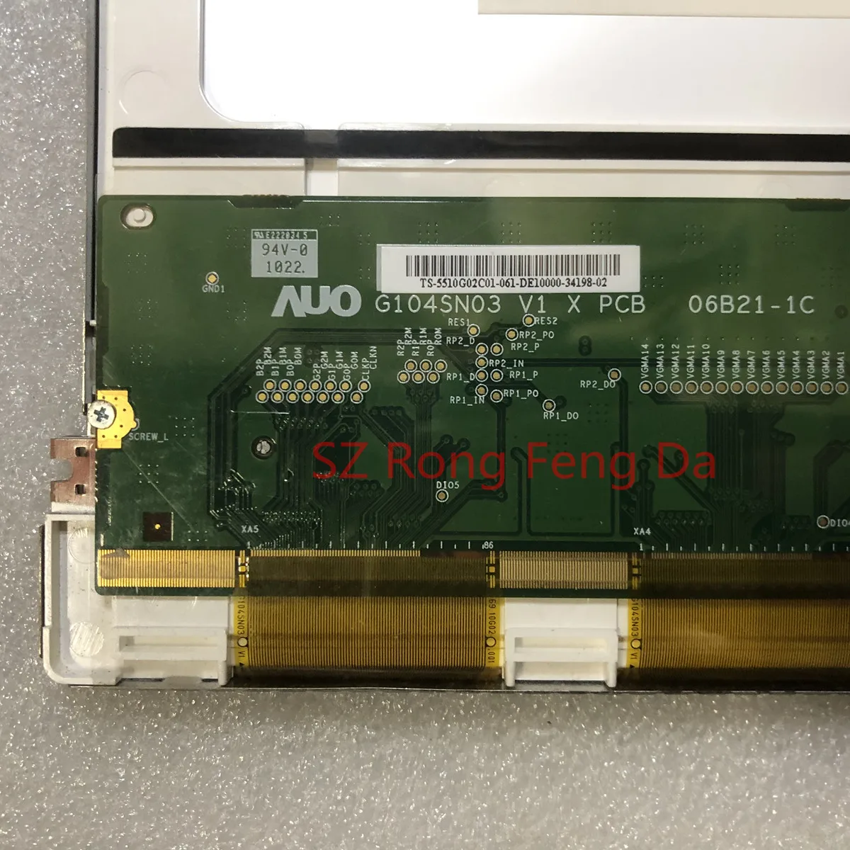 G104SN03 V1 AUO 10,4" 800X600 4:3 Tela LCD