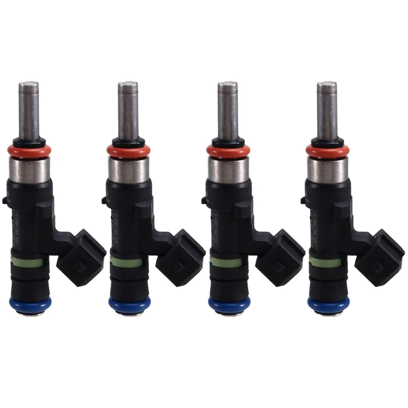 

4 PCS Car Injection Fuel Injector 0280158124 Fit For Ferrari 599GTB 6.0L V12 07-10 Auto Parts-N25R