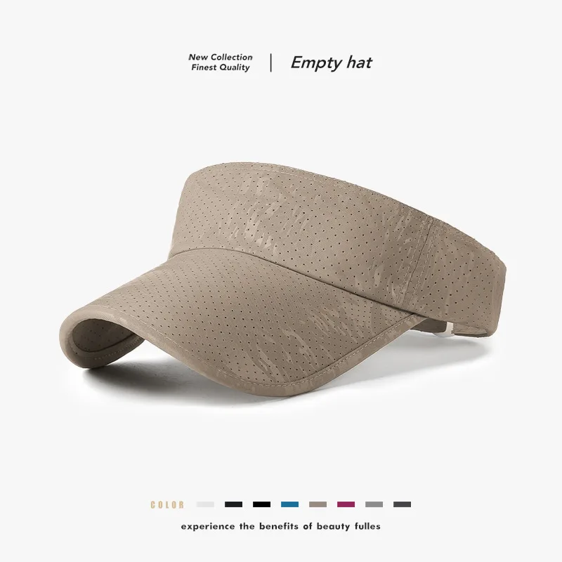 Summer Camouflage Quick Drying Mesh Outdoor Sun Hat Stylish and Breathable Open Visor for Women