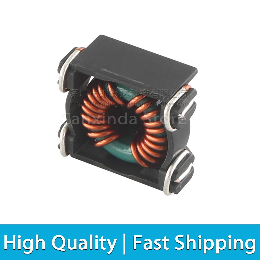 2pcs SMT SMD Common Mode Choke Coil Inductor Inductance 484uH 8A Switching Power Supply Signal Line Filter