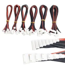 5 pz/lotto JST-XH 1S 2S 3S 4S 5S 6S 20cm 22AWG Lipo Balance Wire Extension cavo caricato cavo per RC Lipo caricabatteria