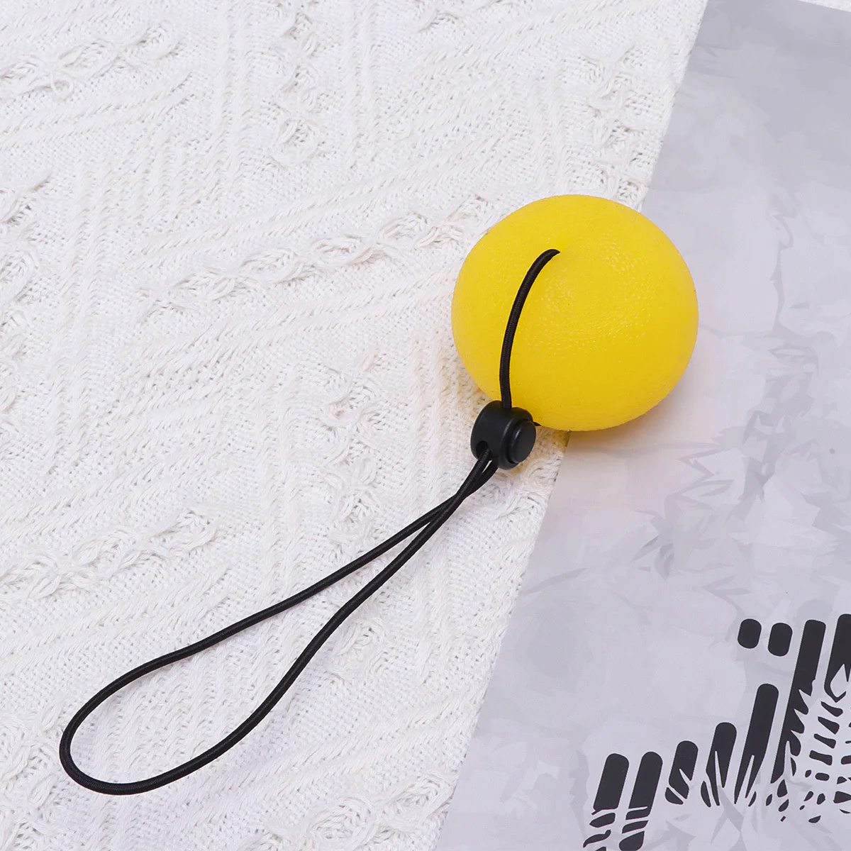 Gelber Griff, verstärkter Ball, weiches Silikon, Handquetsch für Flexibilitätsverbesserung im Freien