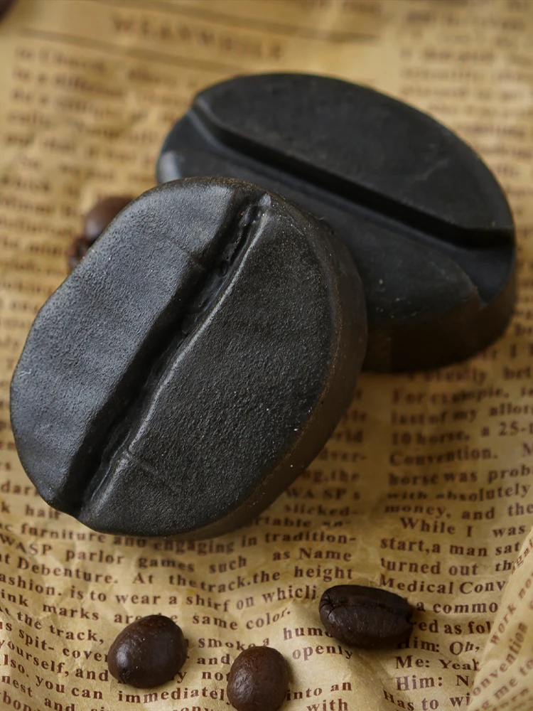 Coffee Soap Silicone Mold Handmade DIY Cold Soap Porous Ice Grid Baking Homemade Material Package Food Grade Soap Mold