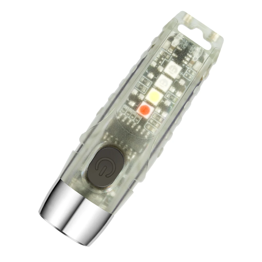 Asafee Tiki 600LM EDC Mini Light 32H Battery Life Type-c Rechargeable Lamp IP65 Waterproof Flashlight Tail Magnet Keychain