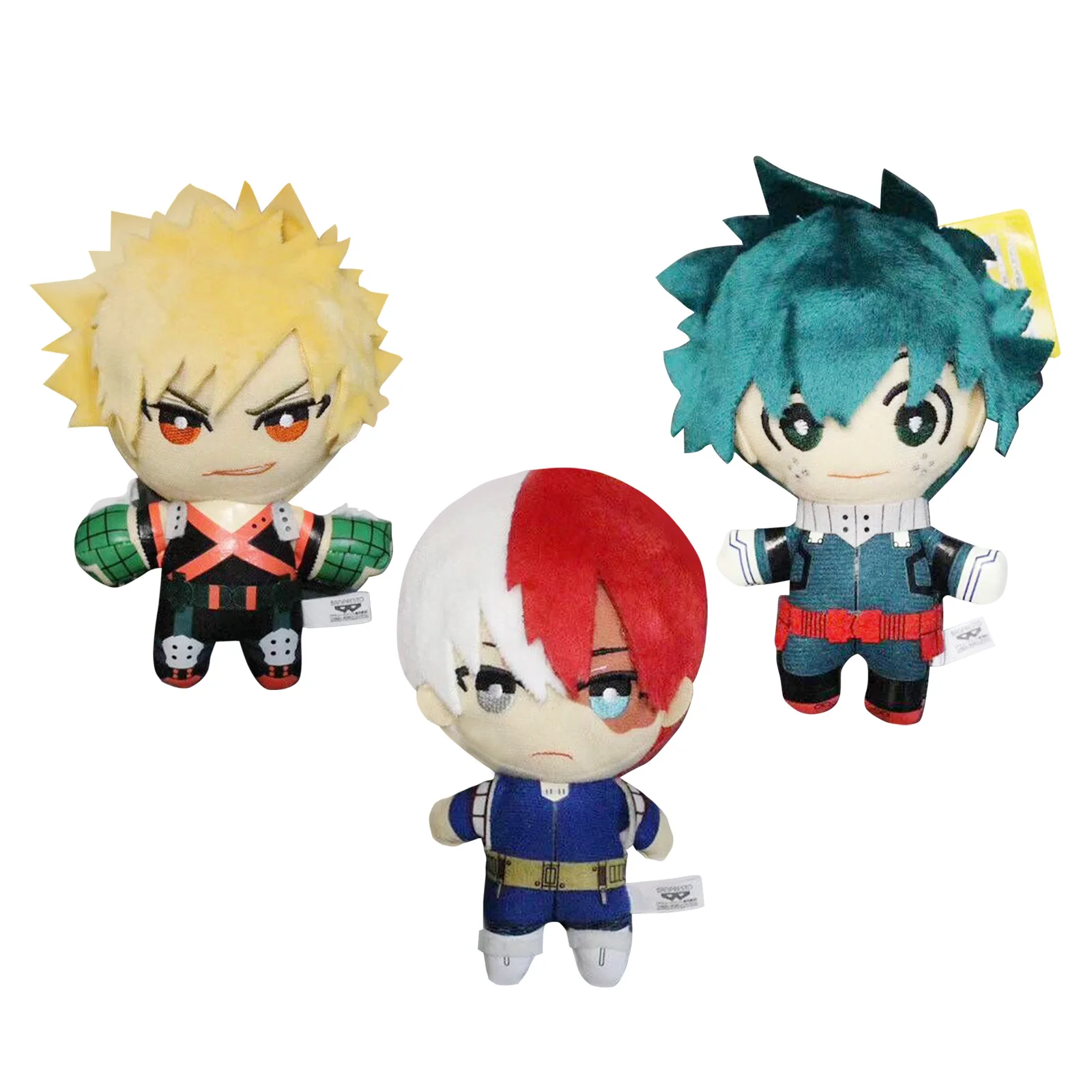 

MHA Anime Figure Midoriya Izuku Figure Bakugou Katsuk Todoroki Shouto Doll Plush Toy Adult Ornament Collection Boy Girl Gift15cm