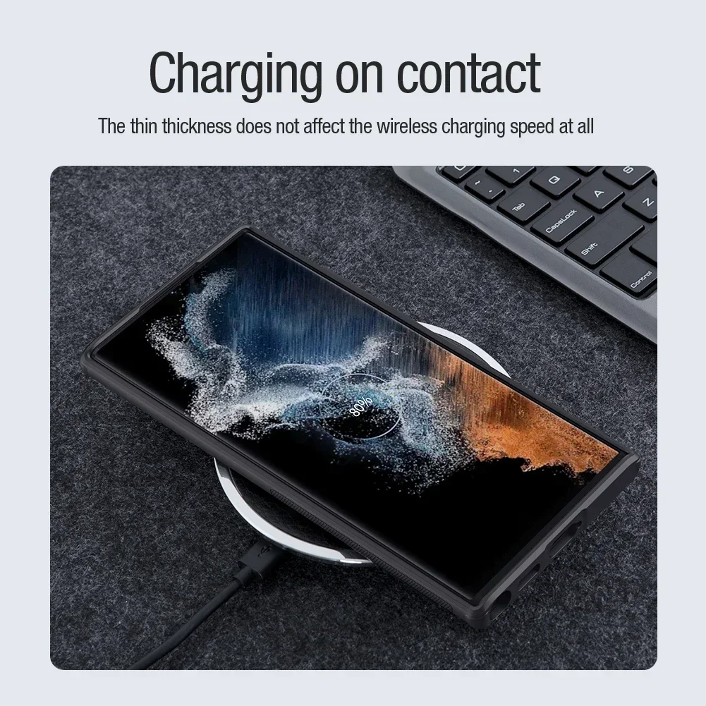 Nillkin dla Samsung Galaxy S26 Ultra S26+S26 Plus S25Ultra S24Ultra Magnetic Case Super Frosted Shield Pro Protection Back Cover — zdjęcie produktu 5