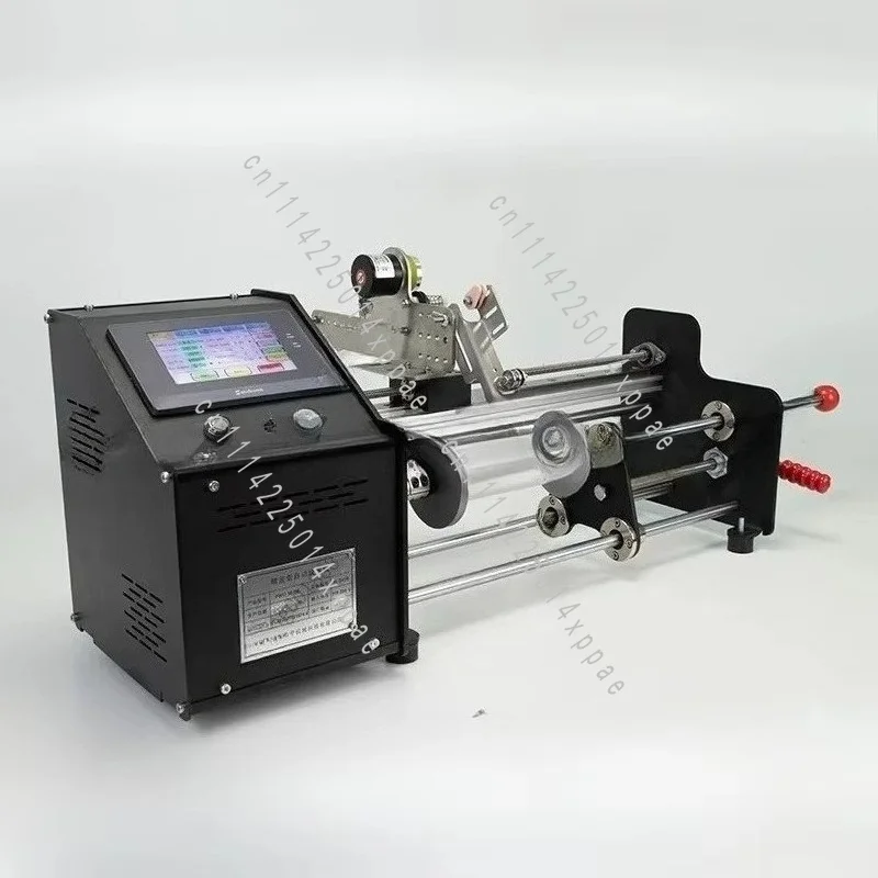 Counting Meters And Turns Fiber Optic Winding Machine With Single-sided Layer And Horn Axis Parallel Winding Cable Twisted Wire