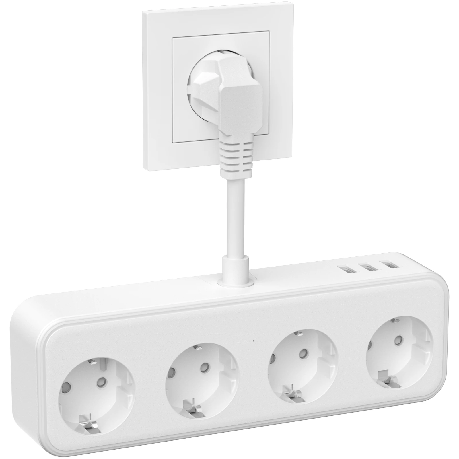 

Розетка сетевая с USB-разъемом, удлинитель с евровилкой, несколько кубических розеток, 4 розетки переменного тока, защита от перенапряжения с 3 USB-портами для дома