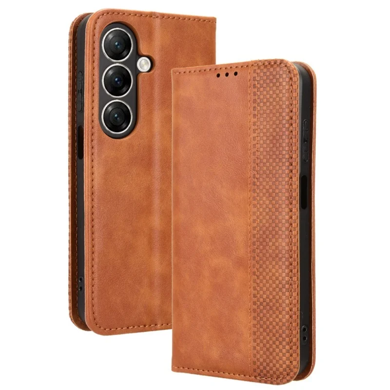 For ZTE Nubia A77 4G Luxury Flip PU Leather Vintage Wallet Magnetic Adsorption Cover For ZTE Nubia A77 4G Phone Bags