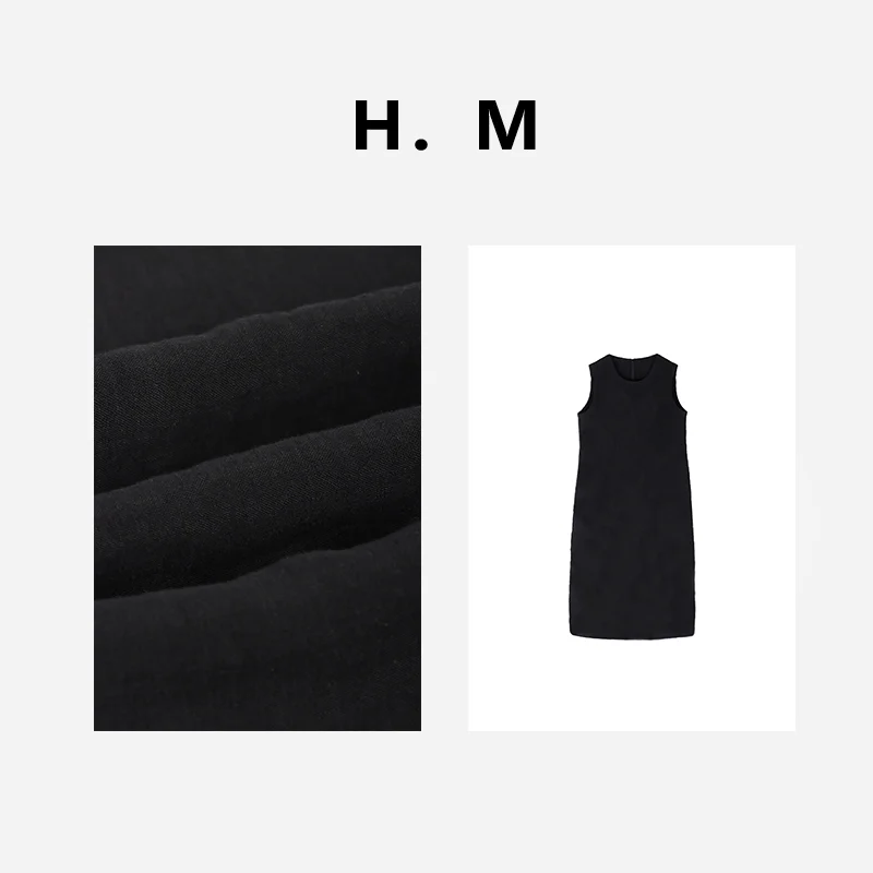 

Женский летний однотонный прямой жилет Hebe Sle Svel Hanfu Dr с завышенной талией, фасон H-образной формы