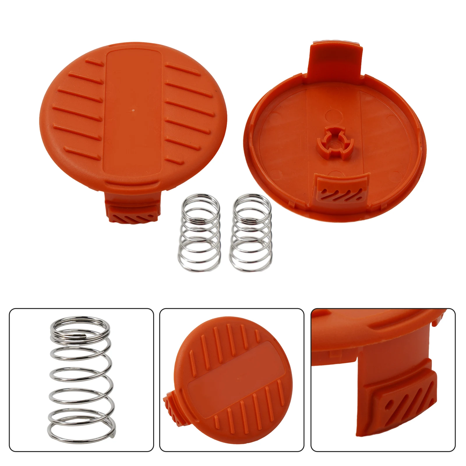 Long lasting Protection for Your Trimmer Line Snap In Spool Cover for BLACK & DECKER GLC3630L20 GB NST1810 ST4525!