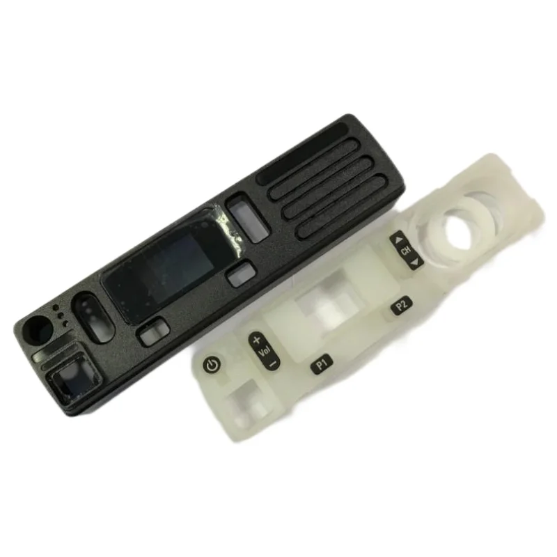 Carcasa frontal con botones digitales, cubierta con etiqueta en la carcasa, adecuado para Motorola digital car platform XiR M3188, CM200