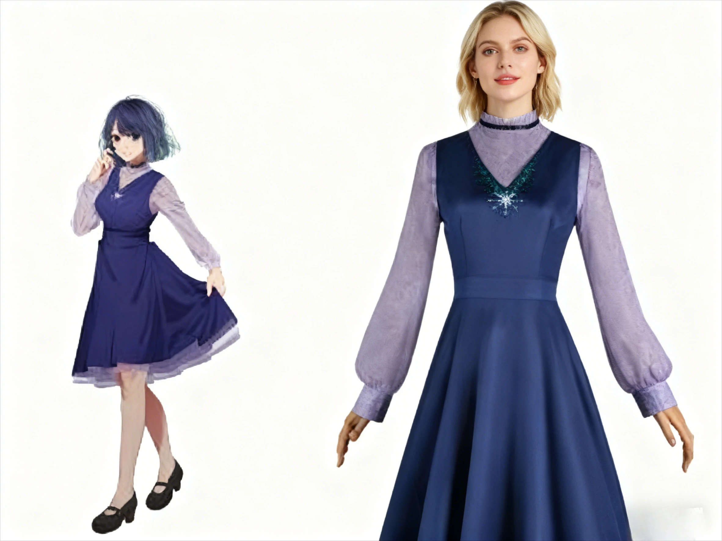 

Anime Oshi No Ko Aqua Arima kana Cosplay Oshino Korubii Cosplay Costume Wig Hoshino Akumarin Jacket Pants Blue cosplay costume