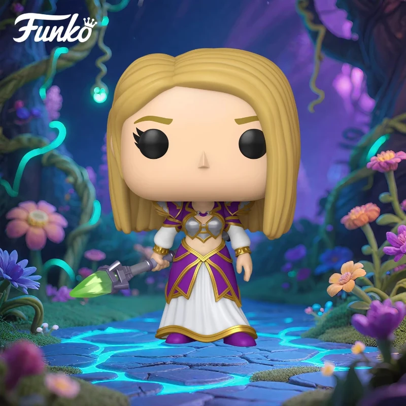 

FUNKO POP World of Warcraft: Иллидан, Анджевин, Jaina, Xal'atath, украшение для рабочего стола, модель игрушки, Коллекционная модель