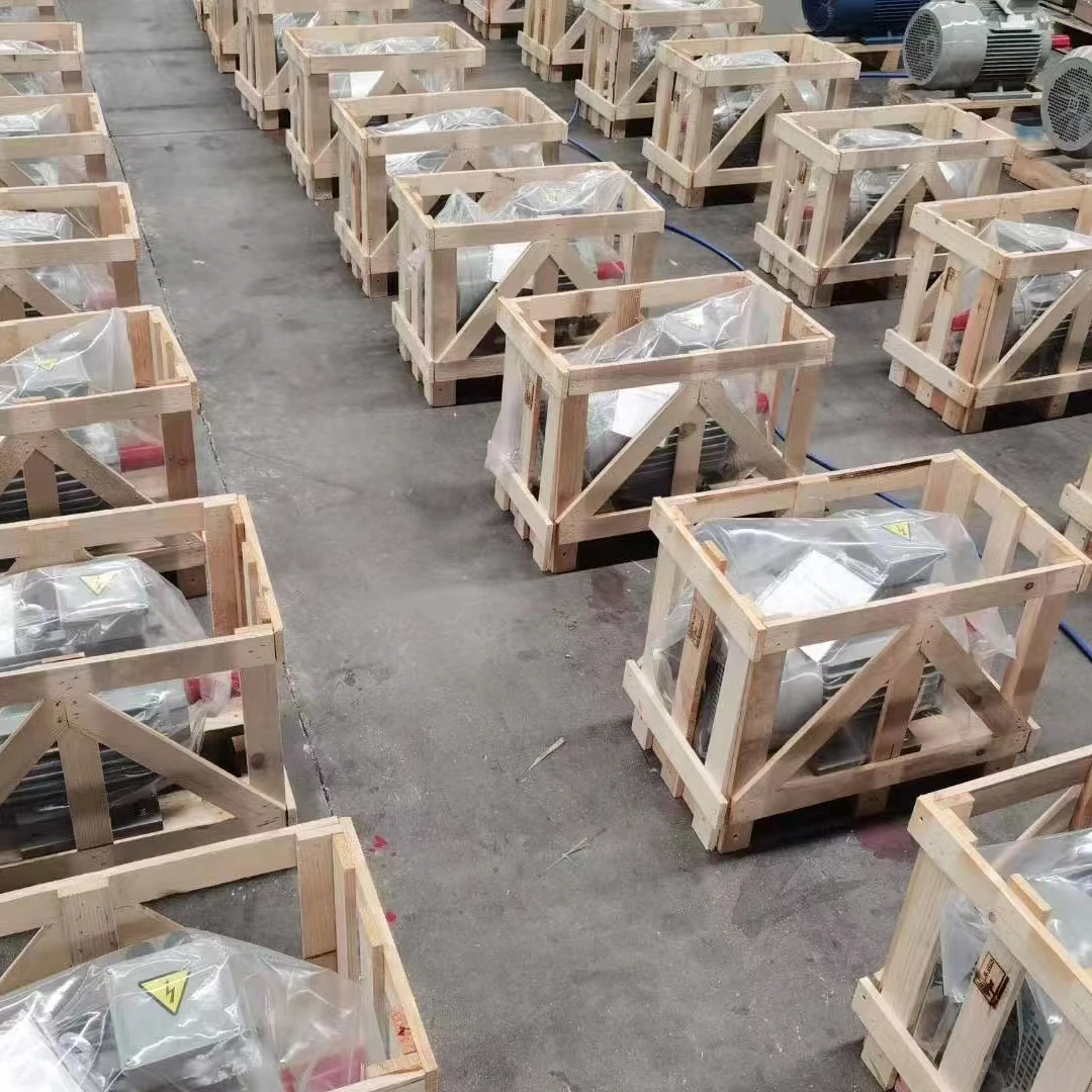 محرك كهربائي TYK-90L-3KW-4HP 1500 دورة في الدقيقة قابل للتخصيص ثلاثي الطور مع مغناطيس ملف نحاسي دائم