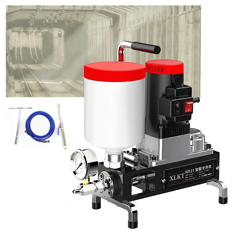 

M121 Waterproof Grouting Machine High Pressure Grouting Machine Epoxy Resin Leak Trap Injection Machine Plugging Machine