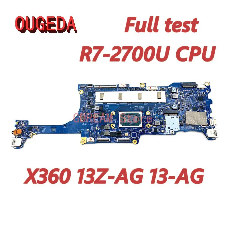 

OUGEDA L19574-601 L19572-601 L26110-601 17885-2 For HP Envy X360 13Z-AG 13-AG Laptop Motherboard R3/R5/R7 CPU