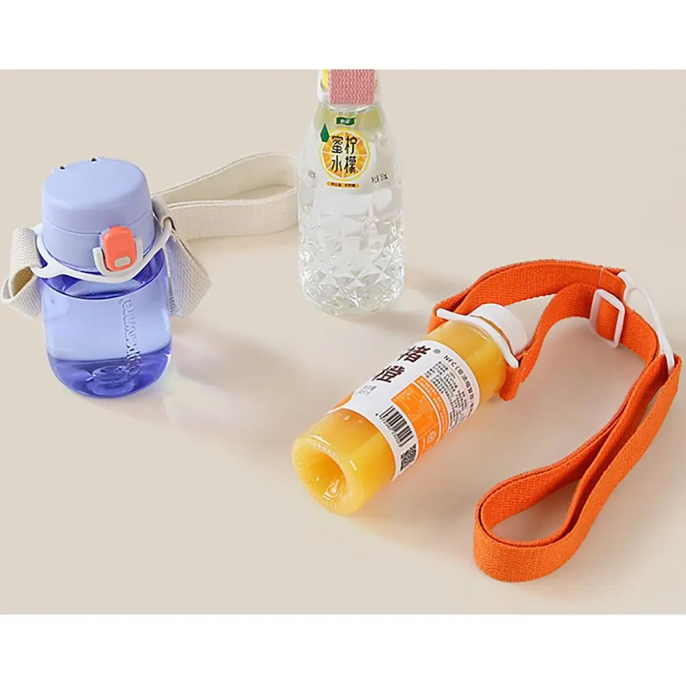 New DIY Water Bottle Buckle Portable Adjustable Cup Shoulder Strap Convenient Water Bottle Holder Picnic