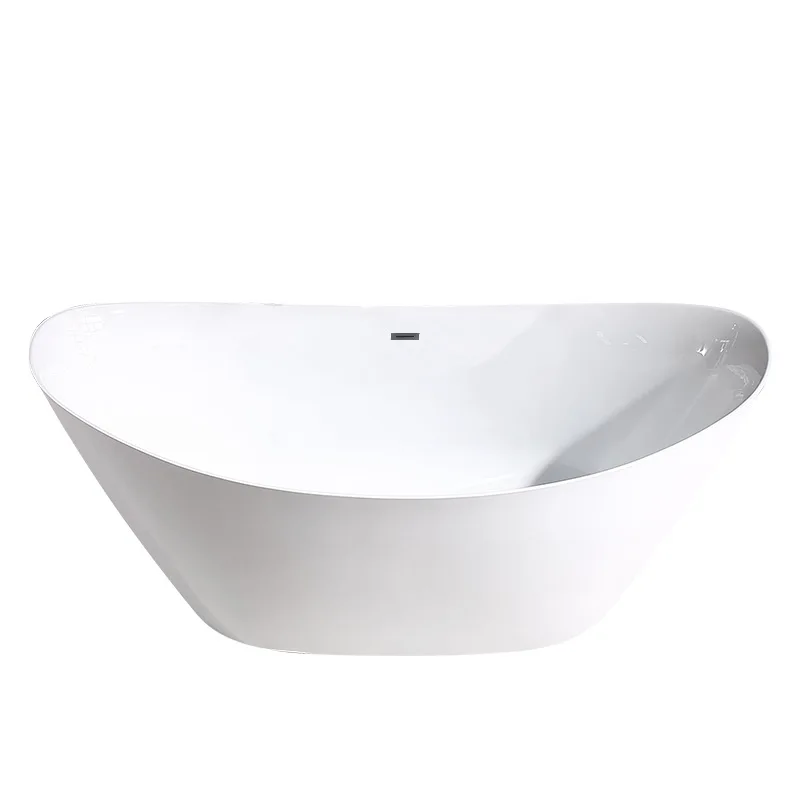 

Acrylic freestanding household simple bathtub
