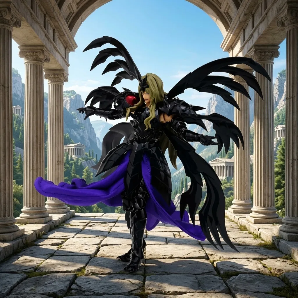 [In Stock]Saint Seiya RH Heavenly Piercing Star Nasu Veronica Hades Specters Knights of Zodiac Myth Cloth EXM Action Figure
