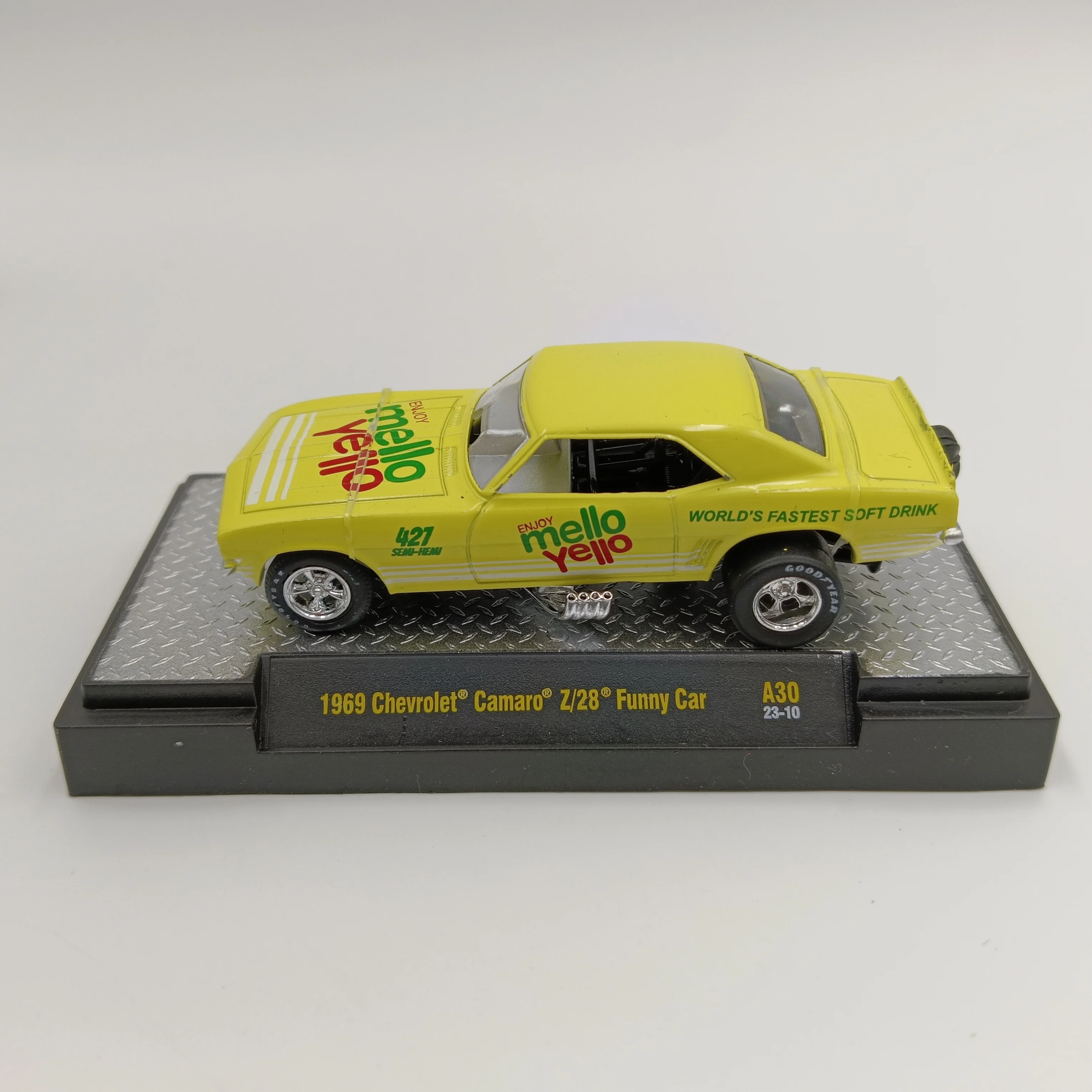 M2 Machines aleación coche modelo juguete colección rara 28 FunnyCar