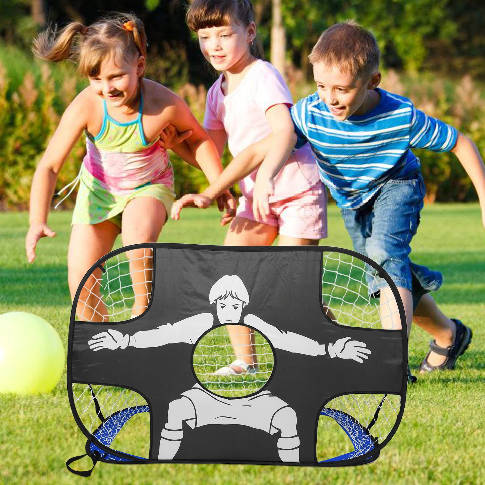 

Portable Foldable Goal Mini Football Net Outdoor Portable Soccer Equipment Durable Small Goals