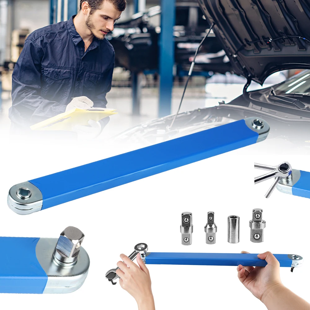 

Авто запасные части, ключ с трещоткой для автомобиля, универсальный удлинительный ключ, комбинированный гаечный ключ, многофункциональный