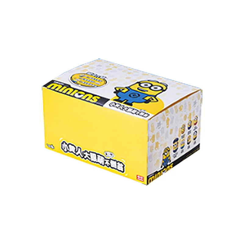 Taza de Minions genuina, caja ciega misteriosa, figuras de ojos grandes, muñeca de pronunciación de sonido Original, juguetes para niños, adorno de regalo