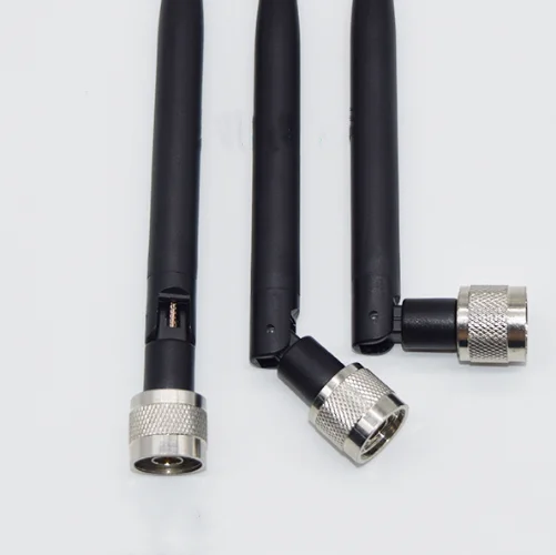 2.4G 5.8G omni directional dual-band 5G module external foldable 6DBI high gain glue stick antenna N male connector