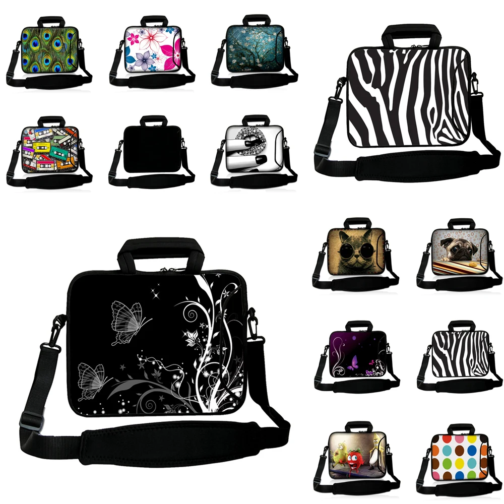 

Tablet Messenger Briefcase Neoprene 10/10.1/9.6/9.7 inch Netbook Sleeve Bag Case For Samsung iPad Huawei Xiaomi Redmi Pad SE 11