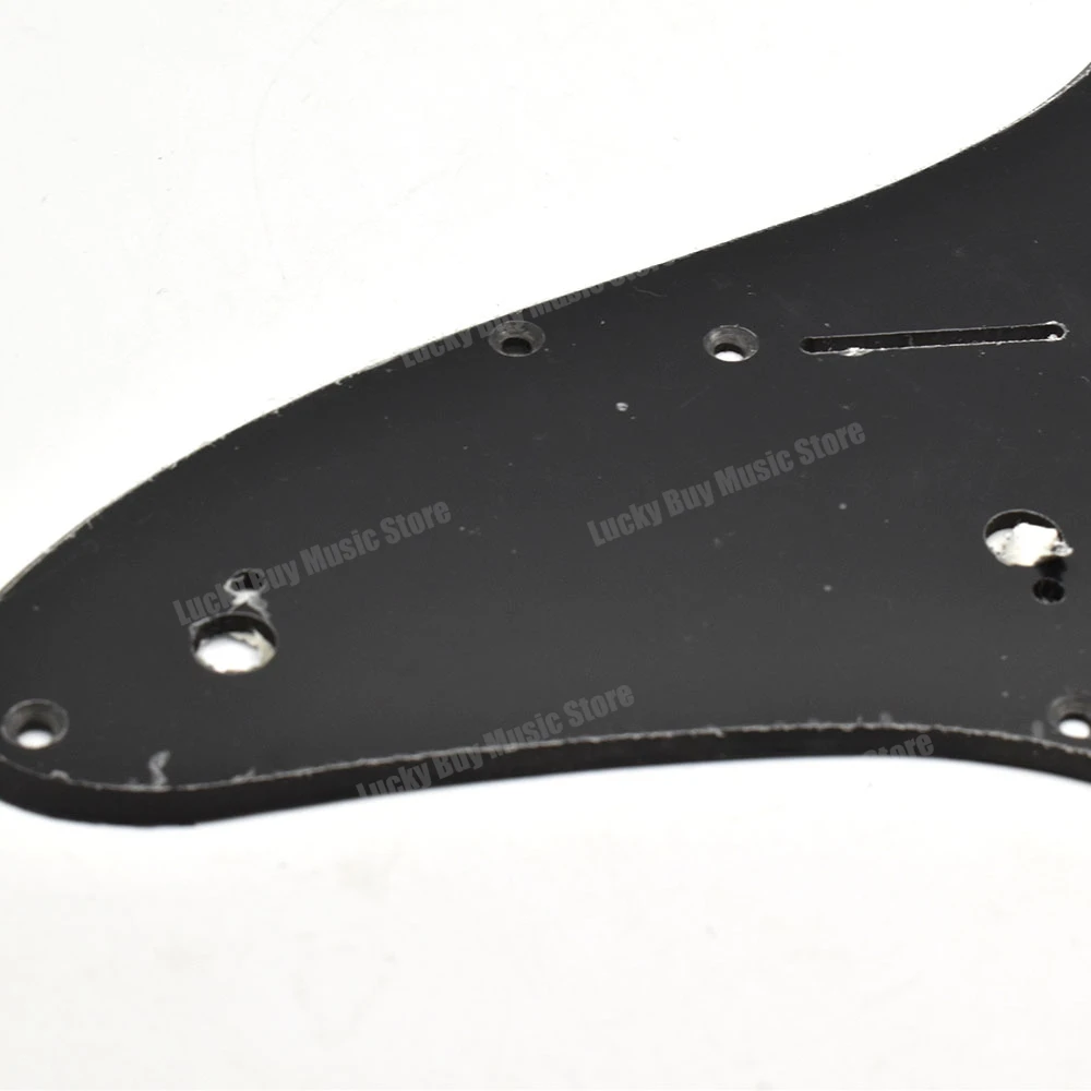 اليد اليسرى الغيتار الكهربائي Pickguard 3 رقائق PVC هامبوكر اختيار الحرس للخدش للجيتار الكهربائي #6