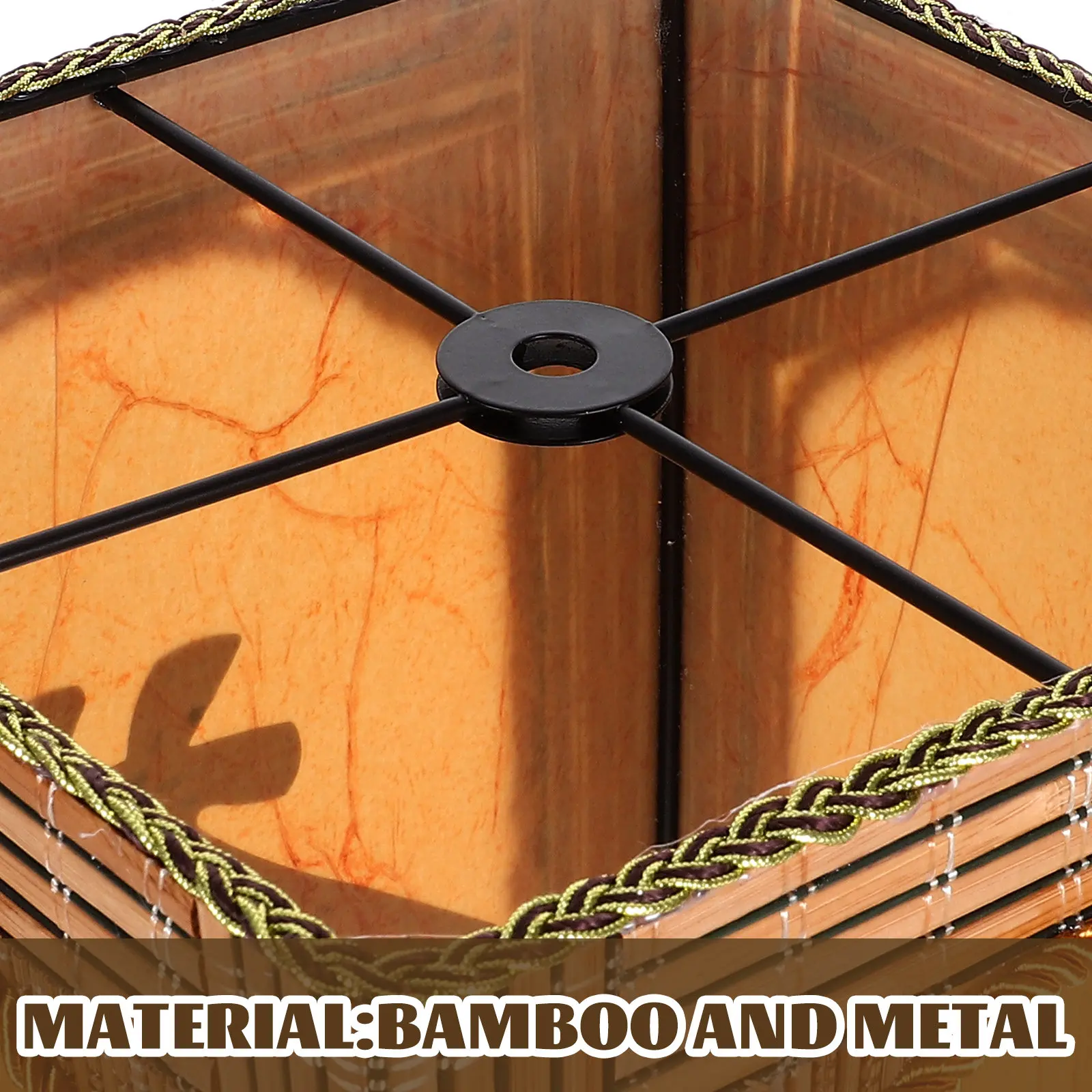 

Изысканный плетеный бамбуковый абажур для современного потолочного светильника, мягкий, безопасный для глаз, декоративный, для комнаты или кабинета