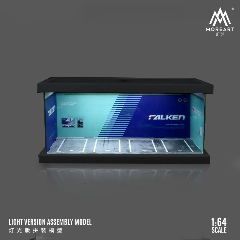 

MoreArt 1:64 Flying four-car assembly scene