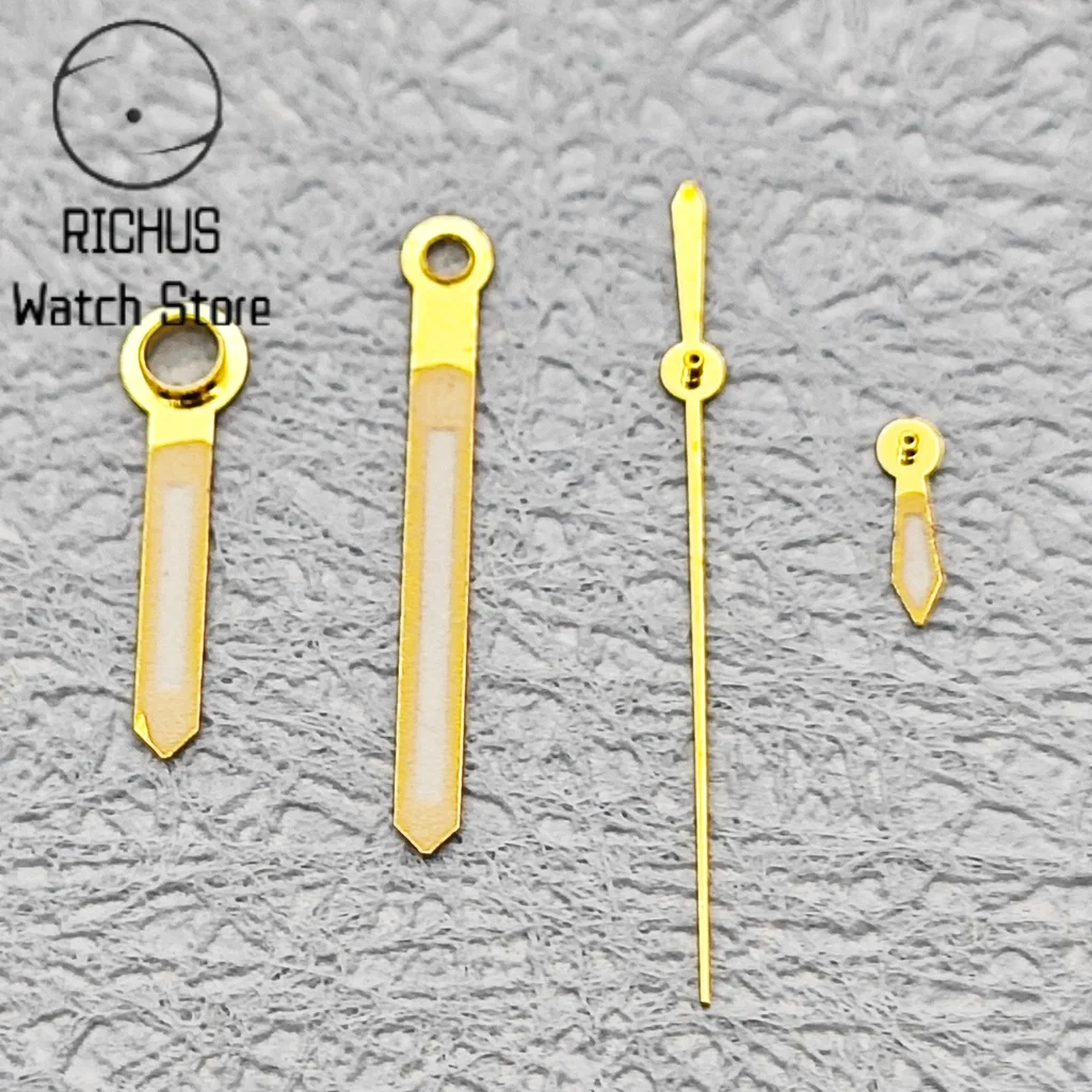 ساعة RICHUS NH39 عقارب خضراء مضيئة تناسب NH39 جزء ملحقات الحركة الأوتوماتيكية #5