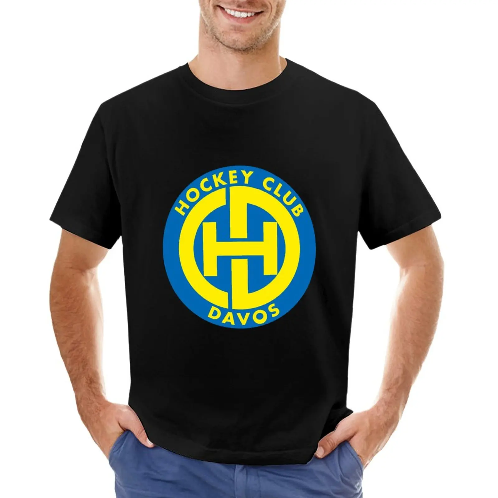 

HC Davos T-Shirt customized t shirts animal print shirt for boys Short sleeve mens t shirts