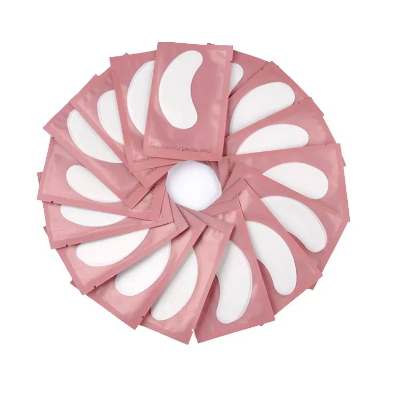 50pairs Eye Pads For Eyelash Extension  Patches For Eyelashes U Shaped Gel Pads Lashes Extension Supplies Patches Makeup