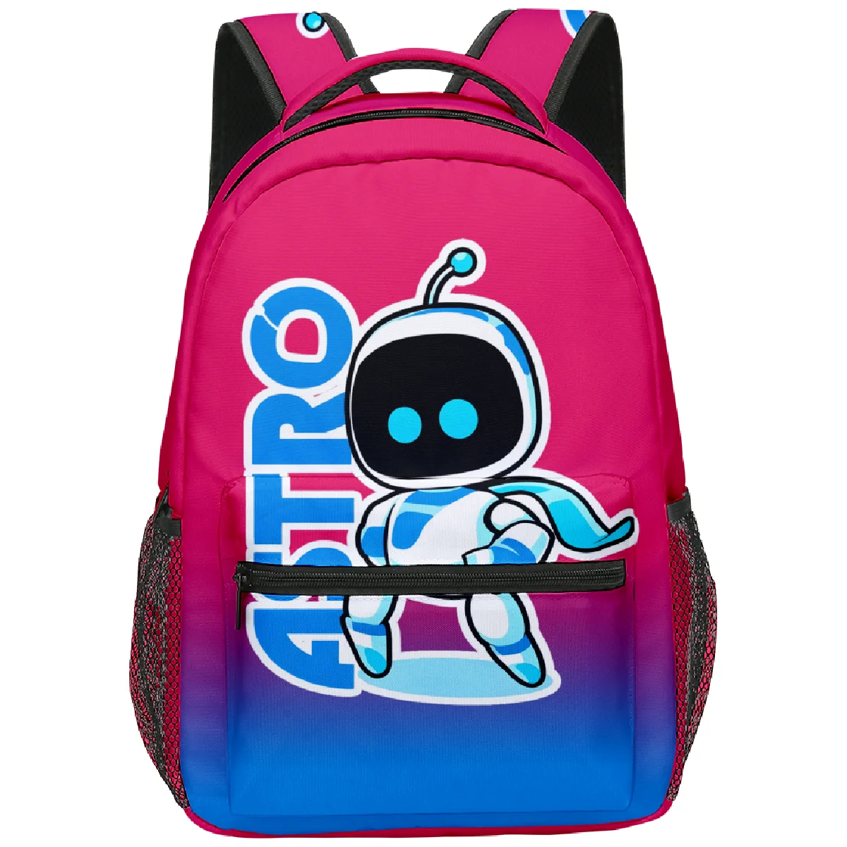 Luxury Novelty Classic Cool astro bot student Bookbag Notebook Backpacks 3D Print Oxford Waterproof Boys/Girls Travel Backpacks