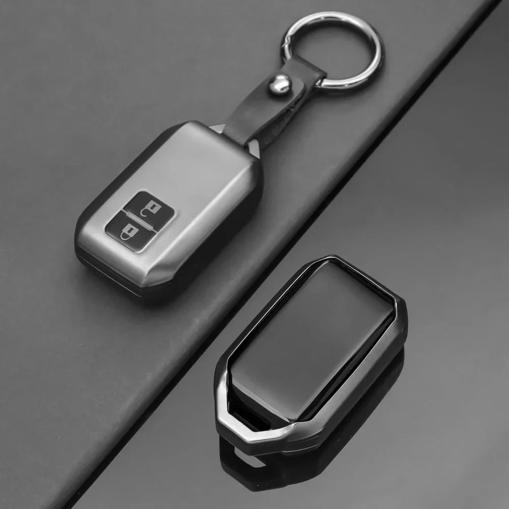 2 Buttons TPUU Remote Car Keychain Accessories Key Cover Case For Suzuki Swift Ignis Jimney XL7 Ertiga 2020 2021 2022 2023