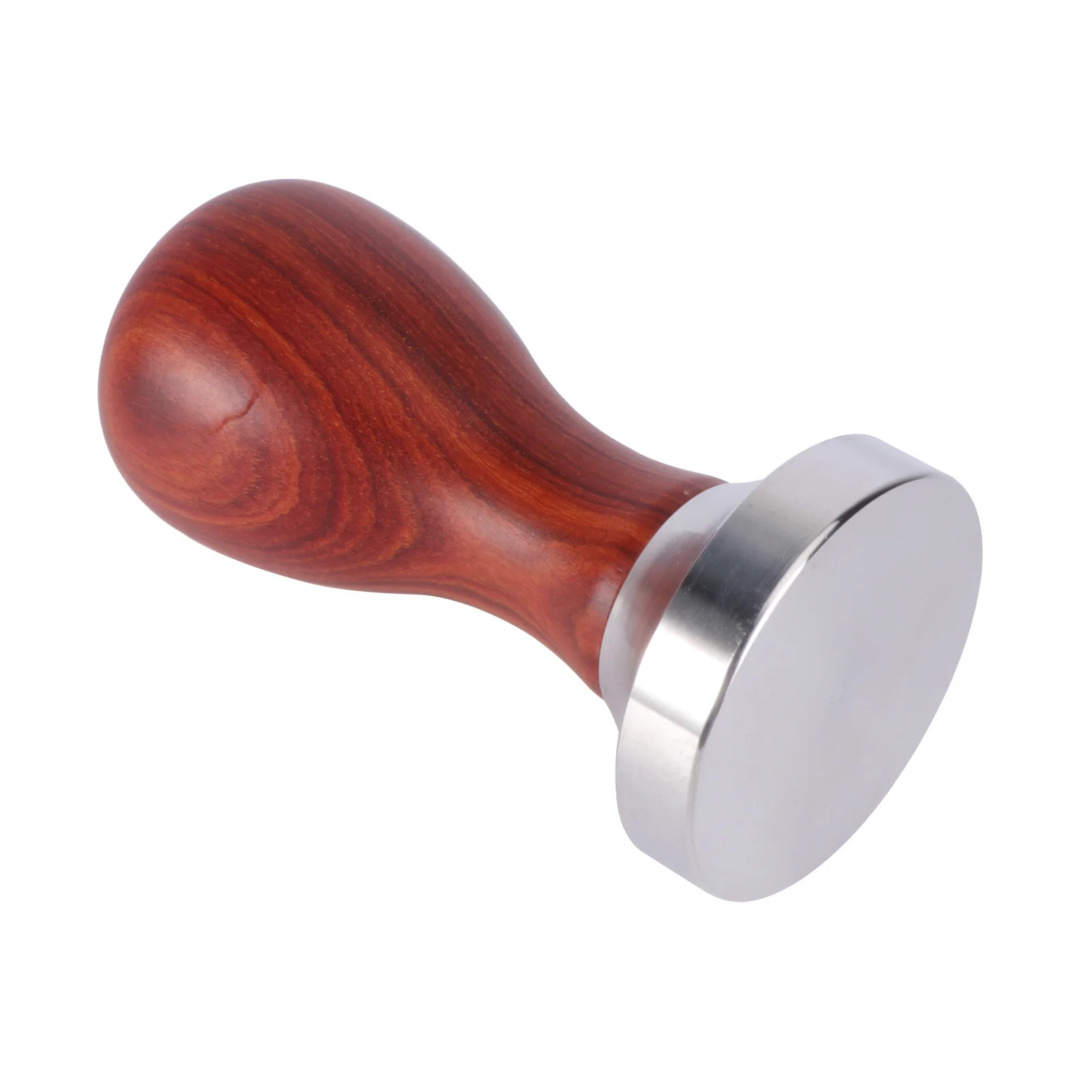 

1Pcs Stainless Steel Coffee Tamper 51mm Flat Base Handheld Espresso Press Tool for Fresh Ground Coffee Tamping