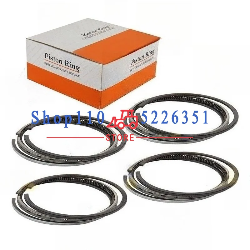 

34417-02012 S4E S6E Piston Ring 4 Cylinders 94mm For 94*2.5HK+2+4.5 Diesel Overhaul Rebuild Repair Kit Engine Parts