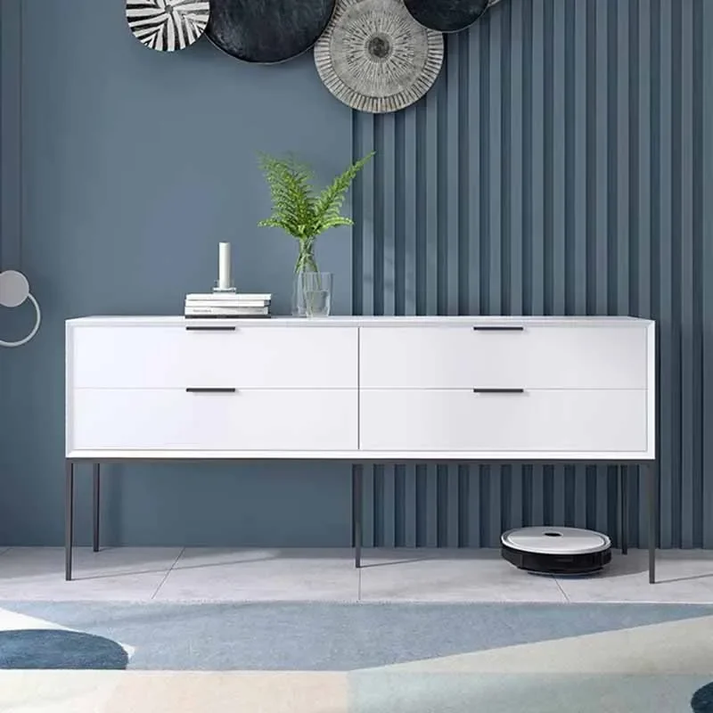 Nordic Metal Living Room Cabinets Storage Organizer Designer Luxury Corner Cabinet Drawers Entryways Meuble Rangement Decor