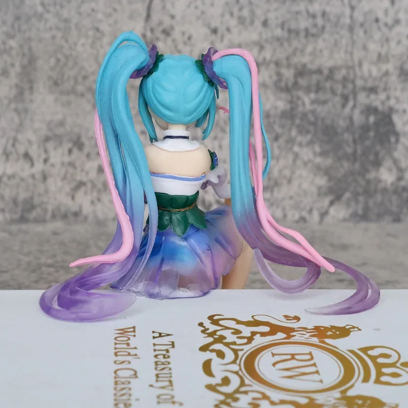 Hatsune Miku – bouchon de nouilles, figurine d'action féerique de fleurs Miku, Collection en PVC, modèle d'ornement, jouets cadeaux d'anniversaire
