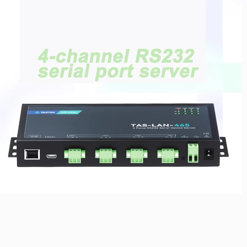 4 خادم تسلسلي إلى منفذ إيثرنت وحدة Modbus RS232 إلى بوابة TCP/IP RJ45 يدعم بروتوكول TCP/UDP/HTTP/MQTT #4