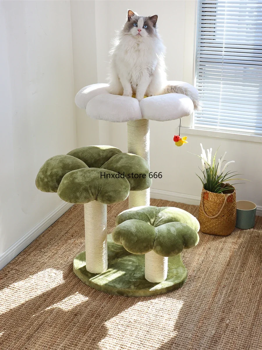 Cat tree integrated sisal puppet Maine fat cat large cat climbing