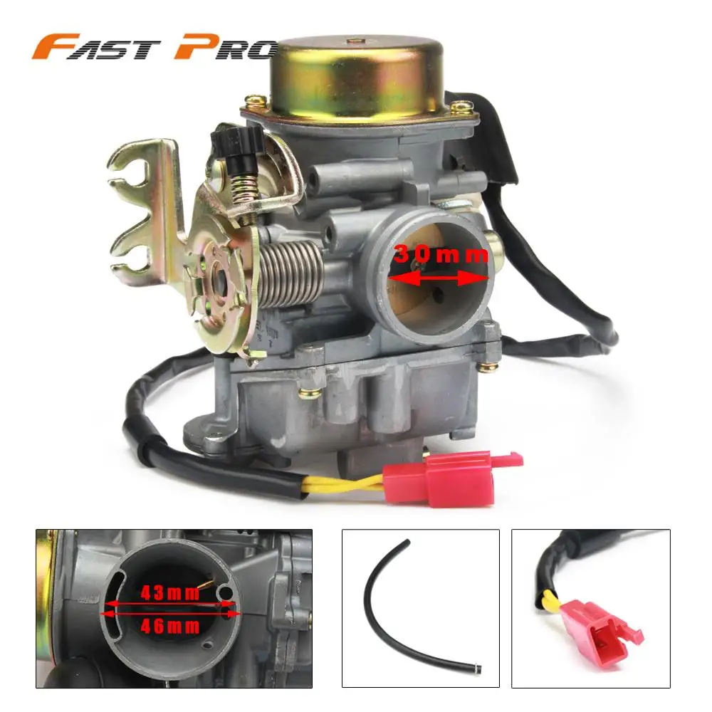 Motorcycles Accessories Carburetor Carb CVK26 CVK30 CVK32 26mm 30mm 32mm For Scooter ATV Dirt Bike With GY6 150cc-250cc