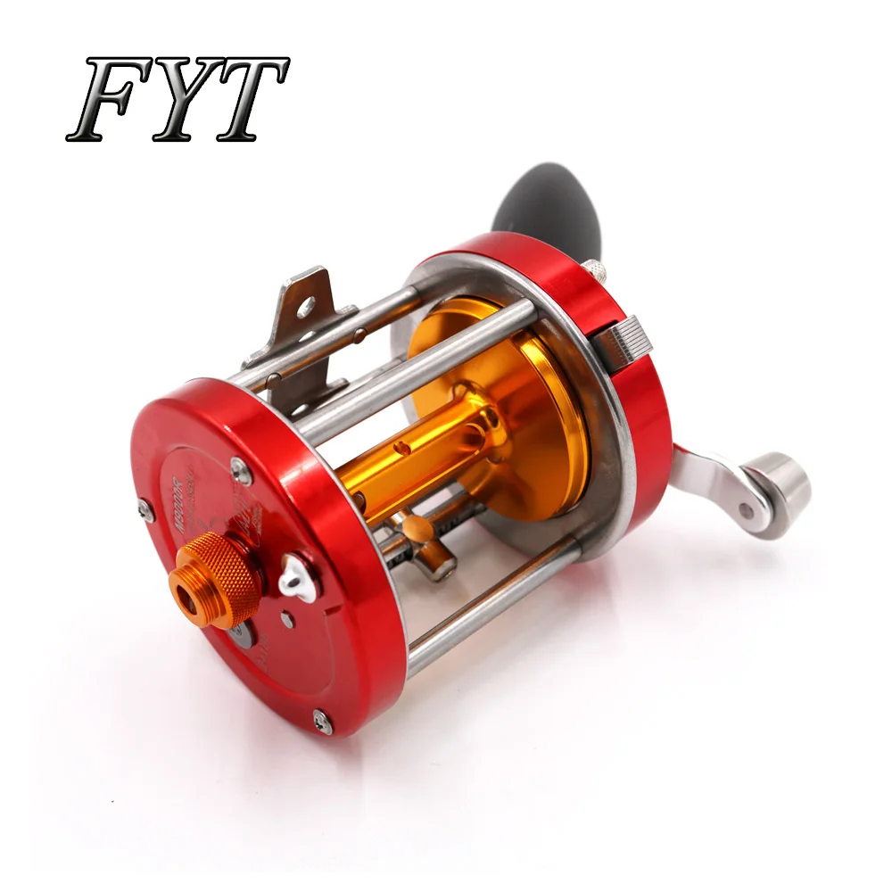 MingYang M9000R widoczny kołowrotek wszystkie metalowe koło 3.2:1 synchroniczny drut Gauge Baitcast Reel