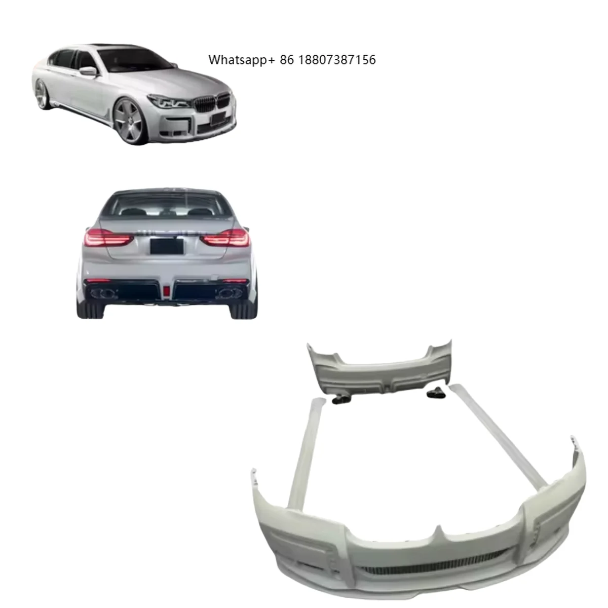 

Suitable forBMW 730/740 Custom Carbon Fiber Body Kits Modification Parts Front and Rear Bumpers OEM Quality Upgrade Parts