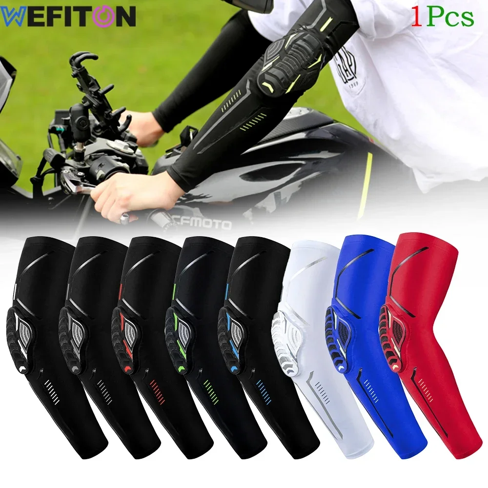 

1Pcs Elastic Basketball Elbow Pad Arm Sleeve Crashproof Honeycomb Elbow Support Sport Safety Elbow Protector Guard For Women Men