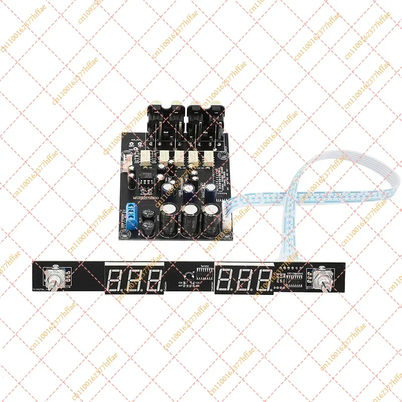 JY MUSES72320 Front Level Volume Controller HIFI Preamp Remote Amplifier