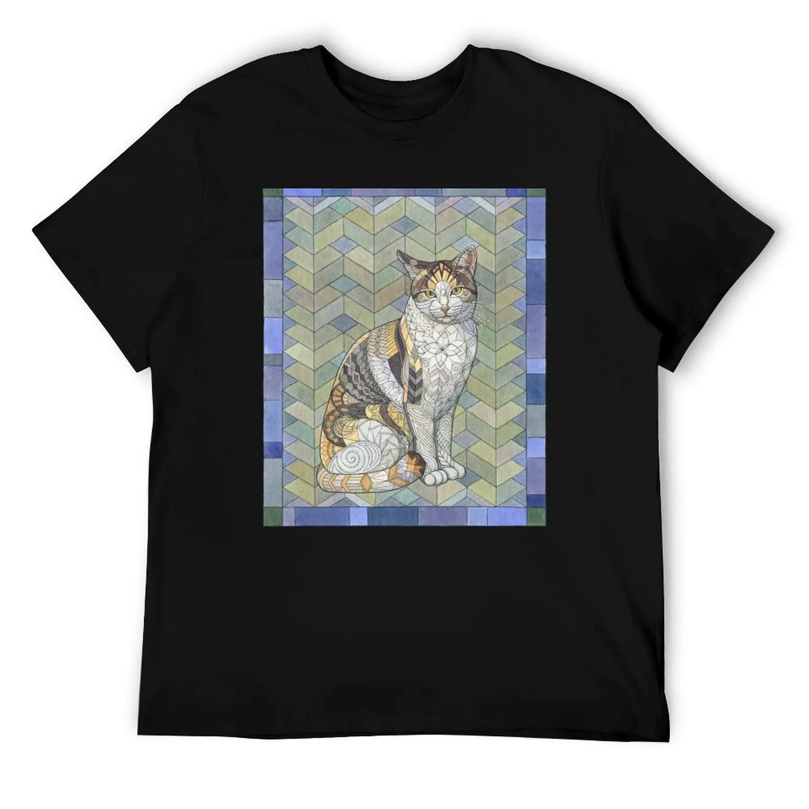 

Calico Cat T-Shirt t shirt man casual t shirts for man pack cotton T-Shirt